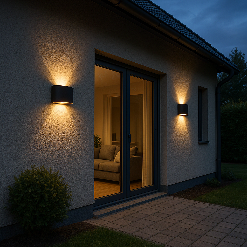 Lámpara Led de Pared Aluminio BrilloMax 8W